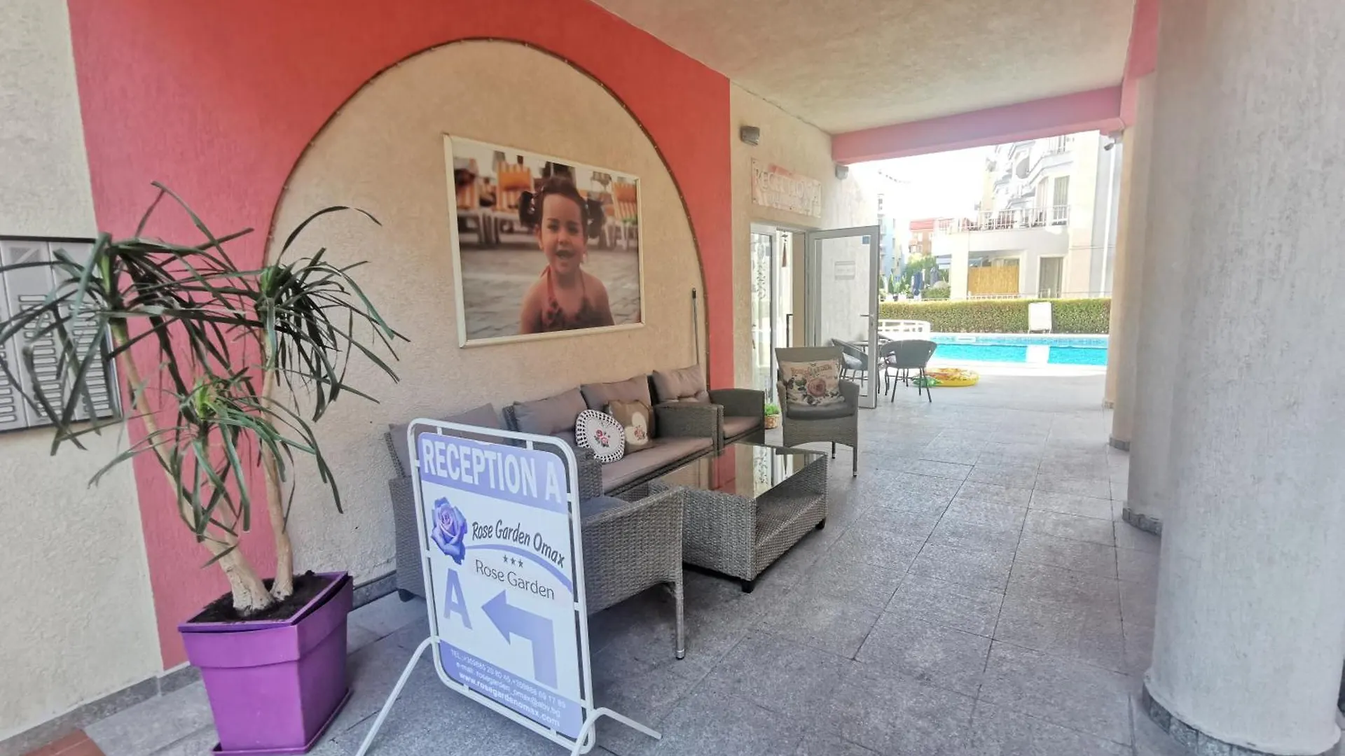 Rose Garden Omax Apartments Sunny Beach 3*,  Bulgaria